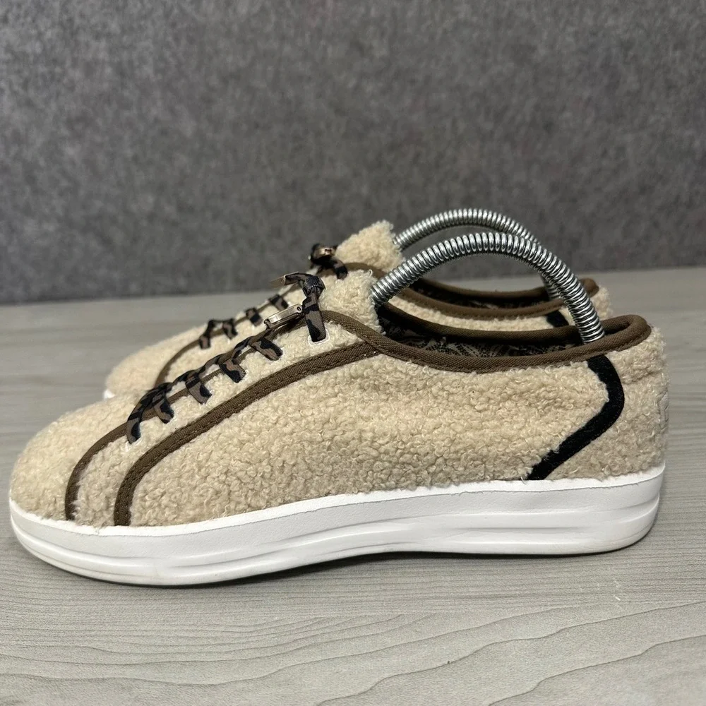 Hey‎ Dude Karina Sherpa Shoes Womens Size 9 Marshmallow Leo Beige Faux Fur